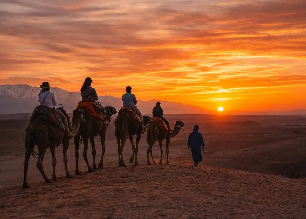 Quadriciclo no Deserto de Agafay