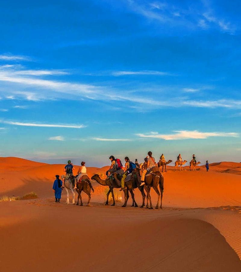 7 Days Tour From Marrakech Private Tour Via Merzouga Dunes In Morocco